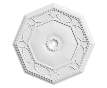 French Style Plaster Carved Top Plate-ID:769505983