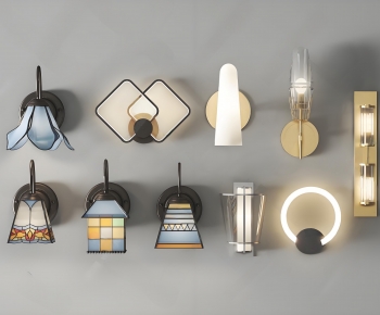 American Style Wall Lamp-ID:389909986