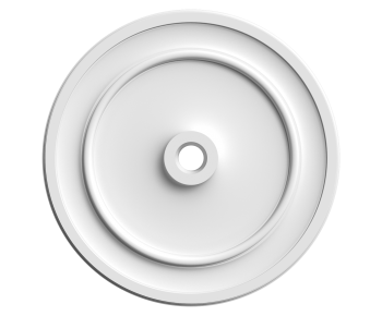 European Style Plaster Carved Top Plate-ID:245399574