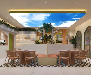 Mediterranean Style Restaurant-ID:895585062