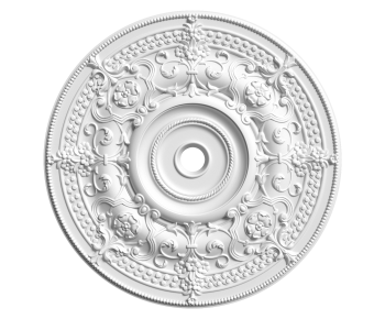 French Style Plaster Carved Top Plate-ID:888515959