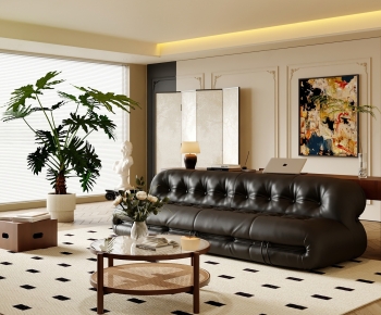 French Style A Living Room-ID:988411901