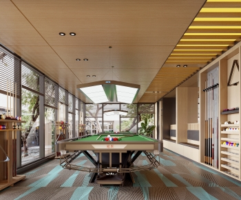 Modern Billiard Room-ID:871352912