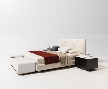 Modern Double Bed-ID:471072914