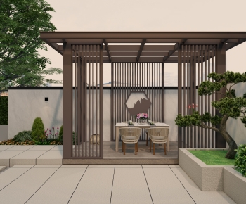 New Chinese Style Courtyard/landscape-ID:478108885