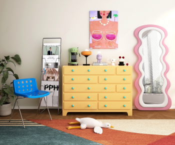 Modern Decorative Cabinet-ID:862742909