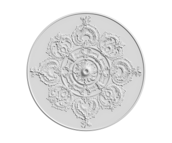 French Style Plaster Carved Top Plate-ID:722982884