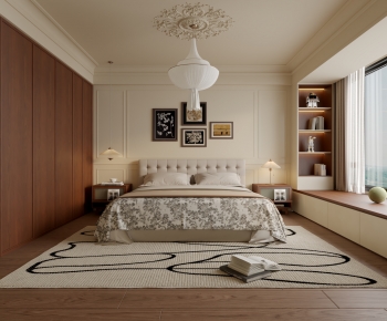 French Style Bedroom-ID:729659085