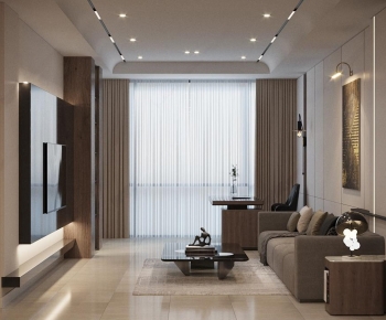 Modern A Living Room-ID:571542983