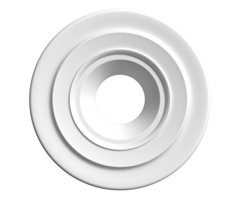 European Style Plaster Carved Top Plate-ID:248239039