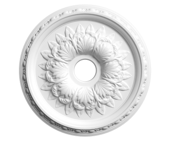 French Style Plaster Carved Top Plate-ID:768649651