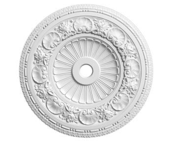French Style Plaster Carved Top Plate-ID:467675928