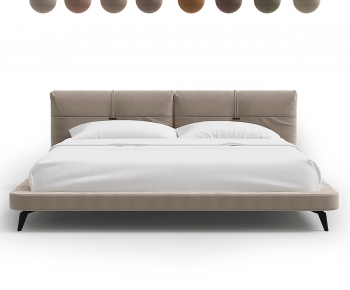 Modern Double Bed-ID:978734973