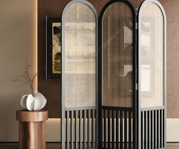 Modern Wooden Screen Partition-ID:144884115