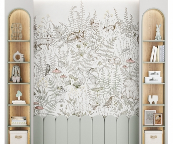 French Style TV Wall-ID:891949894