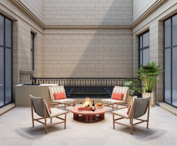 Modern Courtyard/landscape-ID:821861988