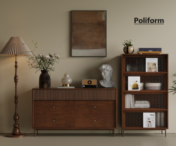 French Style Side Cabinet-ID:982891085