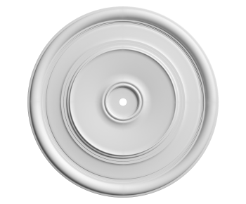 French Style Plaster Carved Top Plate-ID:526797061