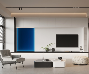 Modern A Living Room-ID:965669259