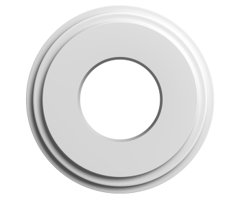 French Style Plaster Carved Top Plate-ID:300709011