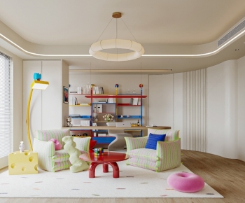 Modern A Living Room-ID:785571101