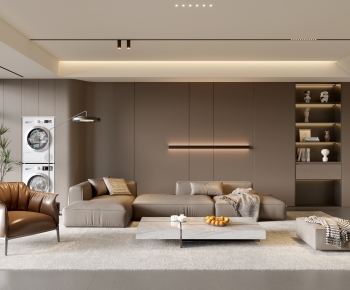 Modern A Living Room-ID:785674104