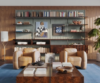 Modern A Living Room-ID:391675955