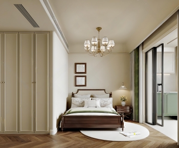 American Style Bedroom-ID:118603948
