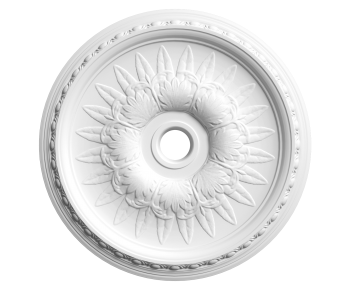 French Style Plaster Carved Top Plate-ID:283169988