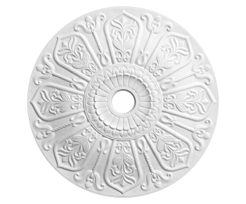 French Style Plaster Carved Top Plate-ID:136012088