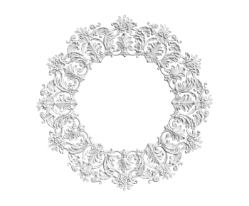 French Style Plaster Carved Top Plate-ID:852951054