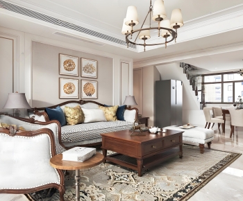 American Style A Living Room-ID:195322999