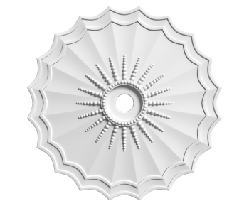 French Style Plaster Carved Top Plate-ID:966533901