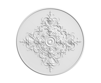 French Style Plaster Carved Top Plate-ID:957159047