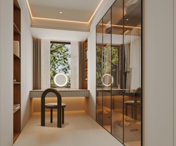 Modern Clothes Storage Area-ID:853454113