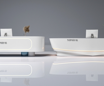 Modern Reception Desk-ID:502374895