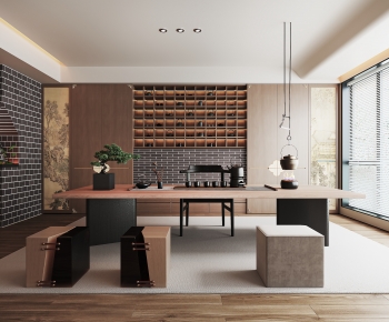 New Chinese Style Tea House-ID:894988068