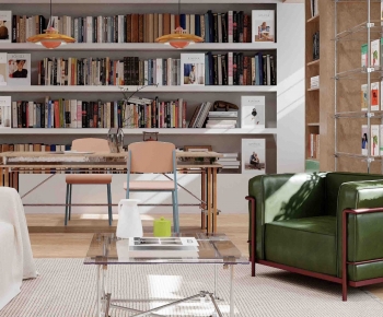 Industrial Style A Living Room-ID:974973921