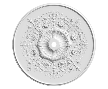 French Style Plaster Carved Top Plate-ID:271836043