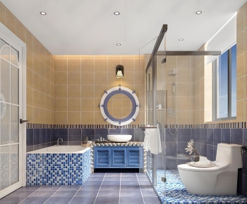 Mediterranean Style TOILET-ID:307296045