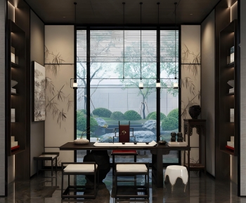 New Chinese Style Tea House-ID:526684055