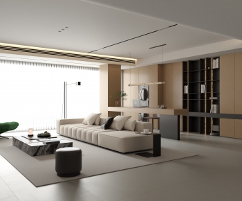 Modern A Living Room-ID:791589029