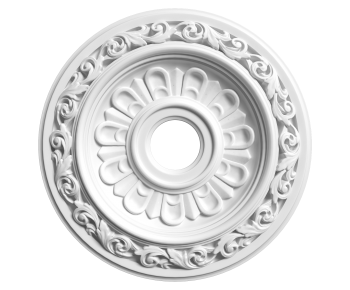 French Style Plaster Carved Top Plate-ID:363519239