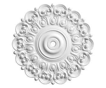 French Style Plaster Carved Top Plate-ID:890415912