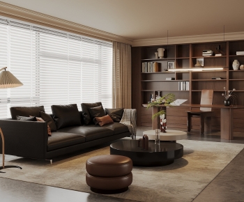 Modern A Living Room-ID:952586898