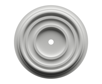 European Style Plaster Carved Top Plate-ID:247559581