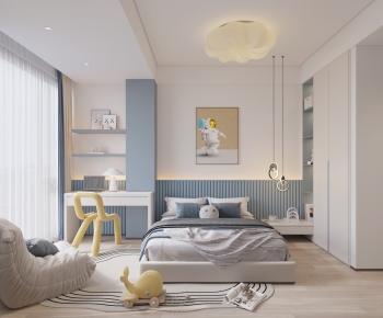 Modern Boy's Room And Son's Room-ID:690209942