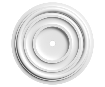 European Style Plaster Carved Top Plate-ID:676934962