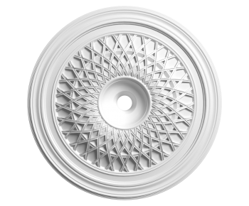 French Style Plaster Carved Top Plate-ID:692589048