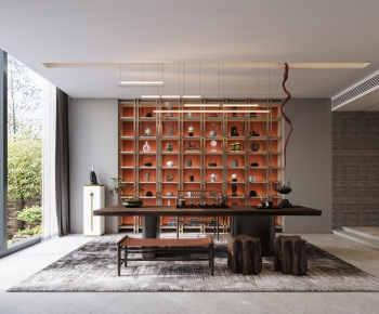 New Chinese Style Tea House-ID:845835929